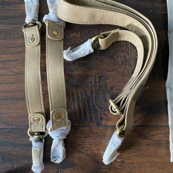 Timi & Leslie Charlie Diaper Bag, Beige - Picture 6 of 16